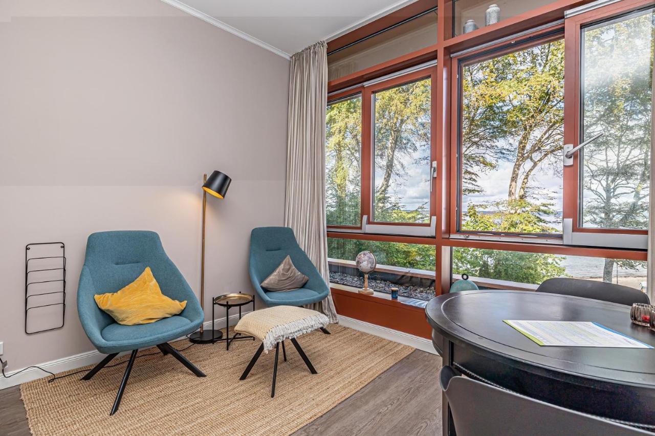 Fewo1846 Intermar - Marina Del Rey - Elegantes Studioapartment Mit Meerblick Und Eigenem Strandkorb Gluecksburg Exterior photo